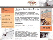 Tablet Screenshot of empirefundsmanagement.com